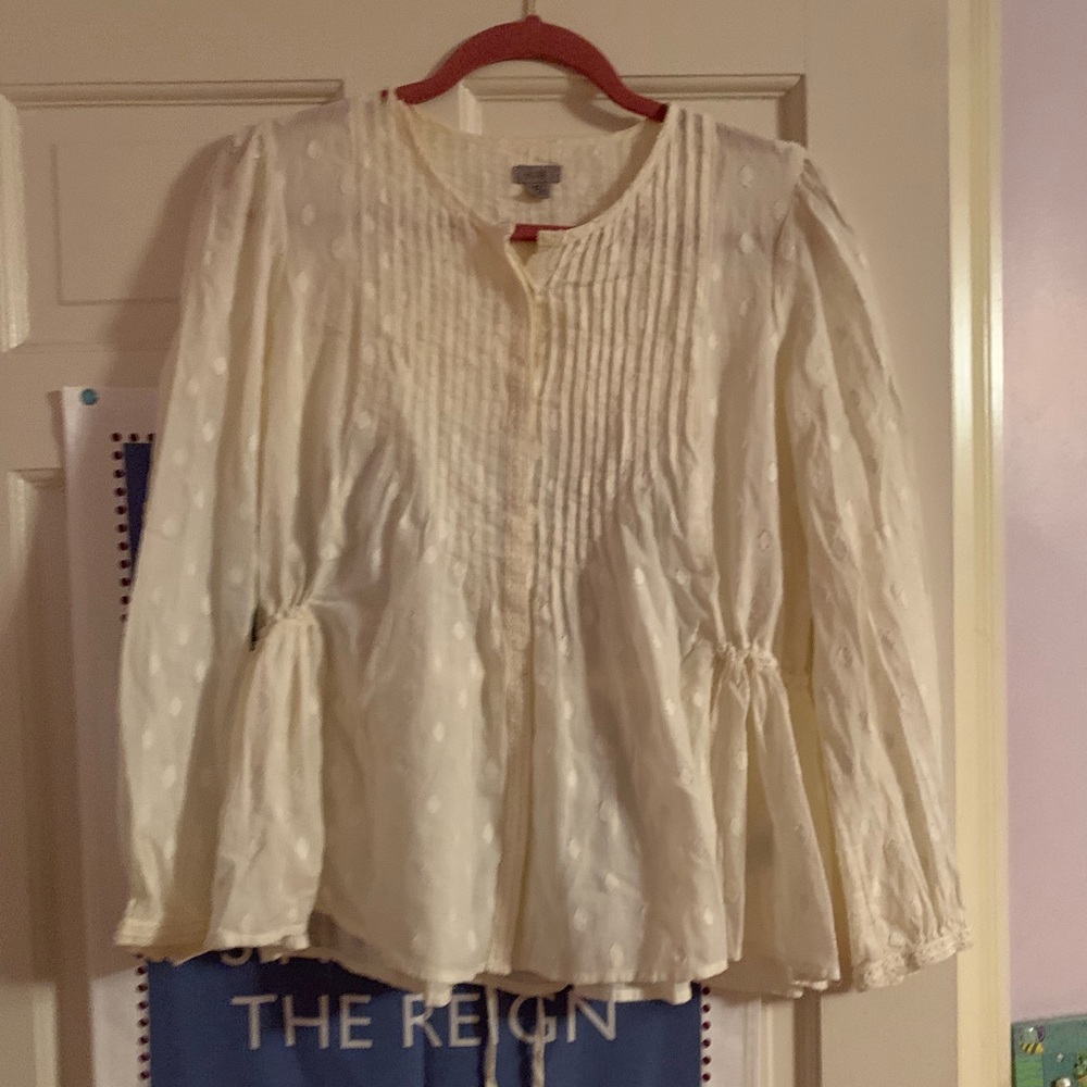 UO sheer blouse